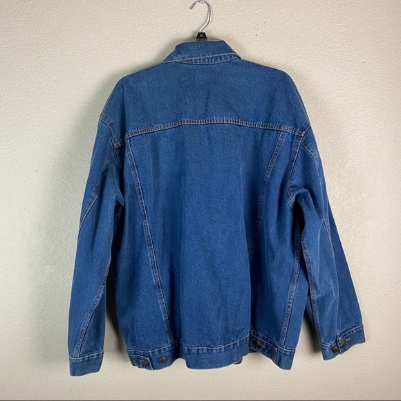 Vantage Denim Jacket Verizon Mens Size XL - Picture 5 of 8